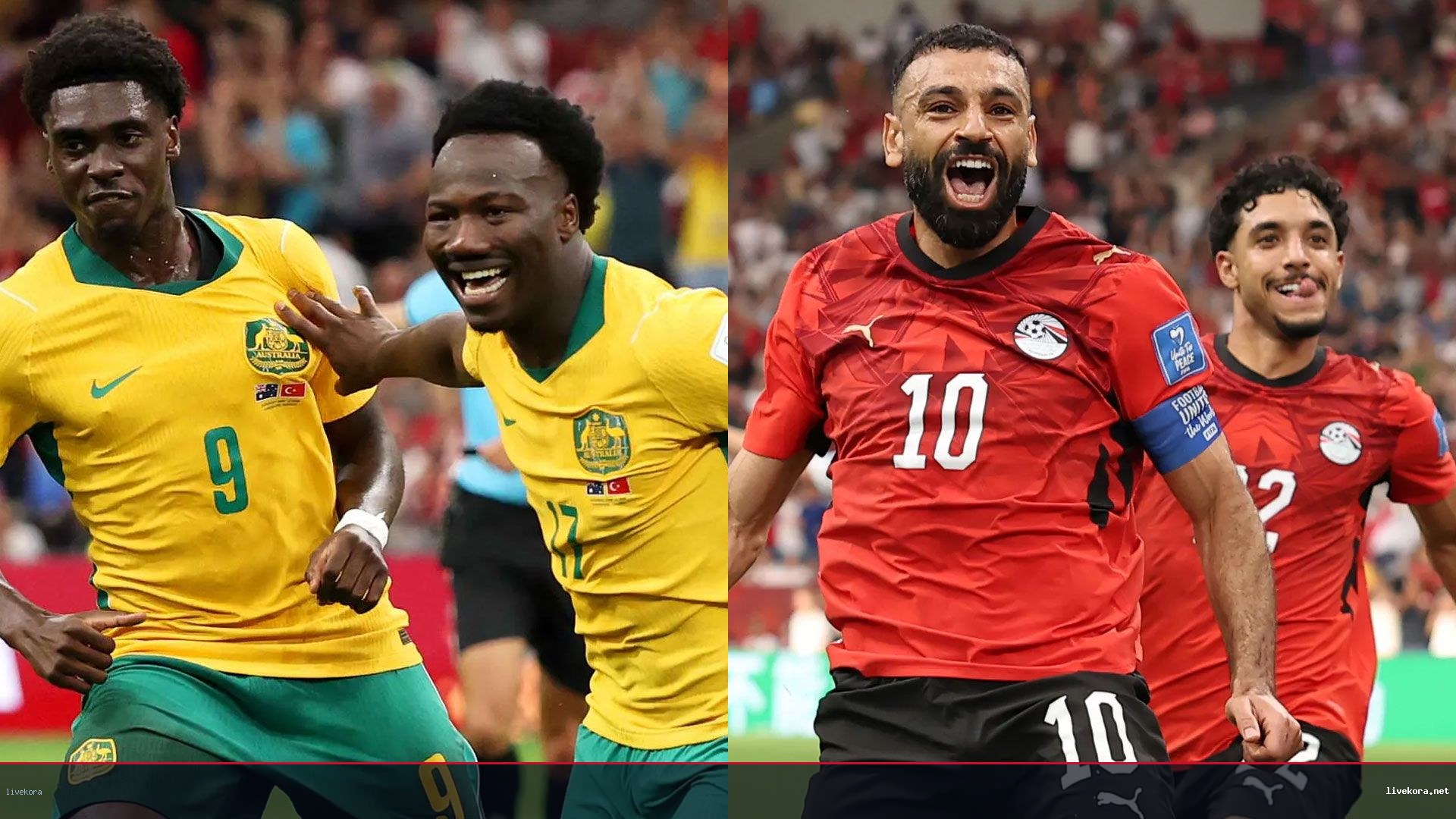 أستراليا تتعهد بالانتقام من مصر في دور الـ32 بكأس العالم