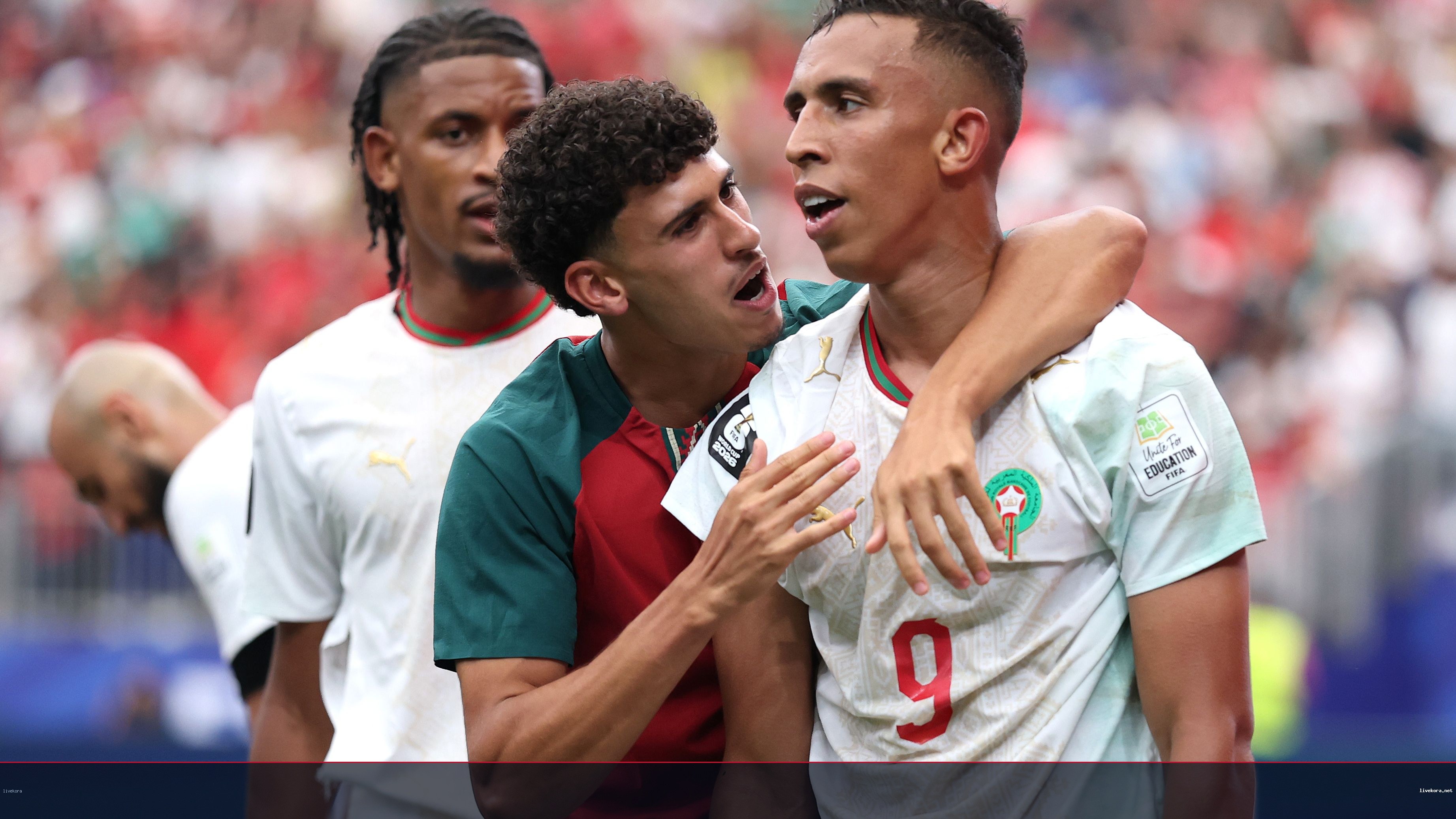 رسالة مؤثرة من أمايموني بعد خروج المنتخب المغربي