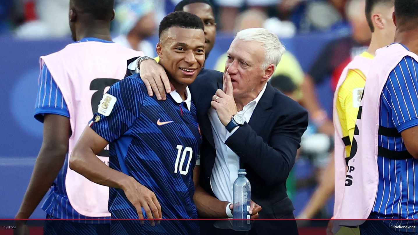 حلم الوداع: مبابي يصمد أمام تدوير ديشامب أمام إنجلترا