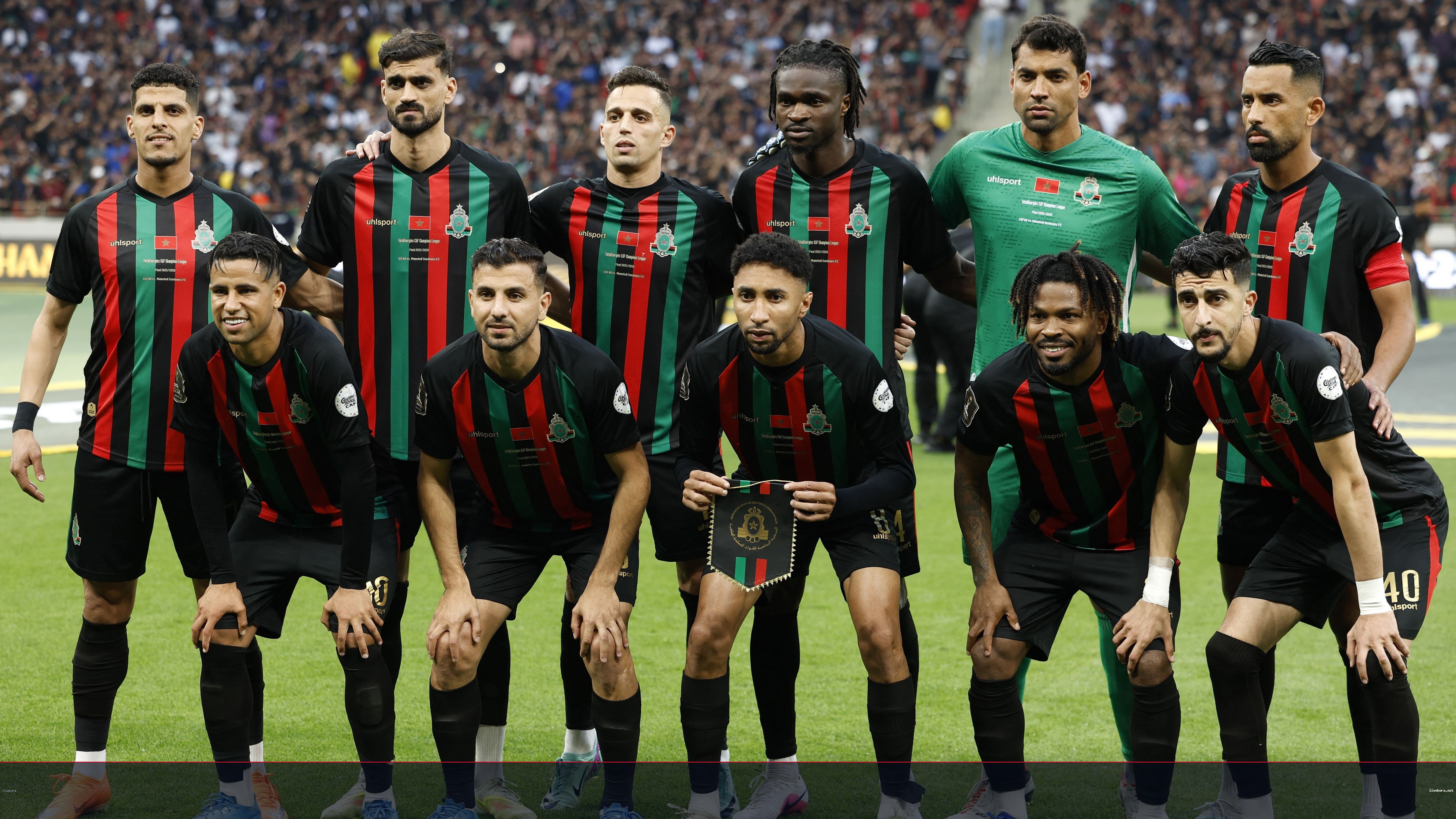 موعد وقنوات بث مباراة الجيش الملكي والكوكب المراكشي بالدوري المغربي