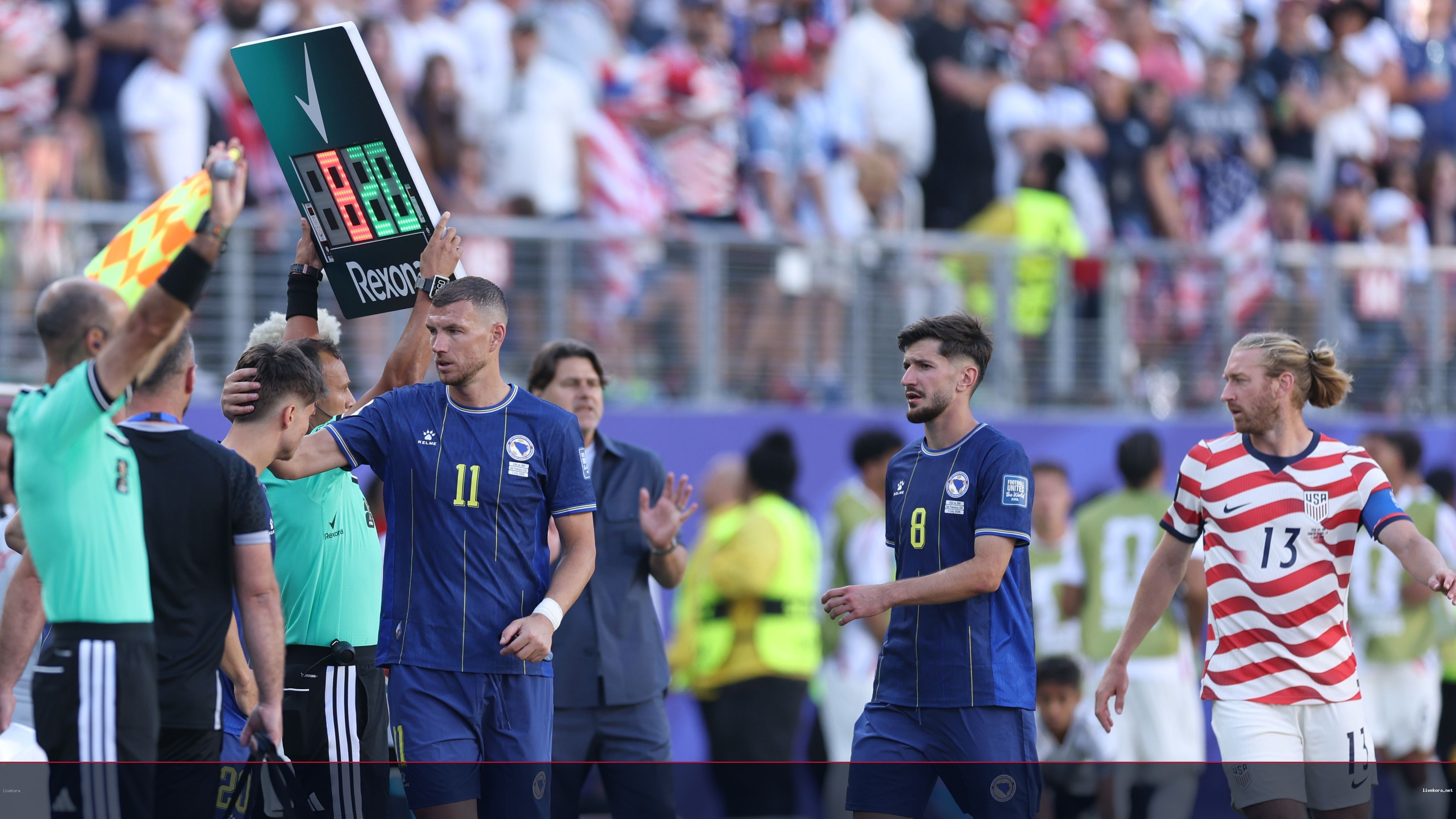 دجيكو يحقق رقماً قياسياً عالمياً في وداعه للمونديال