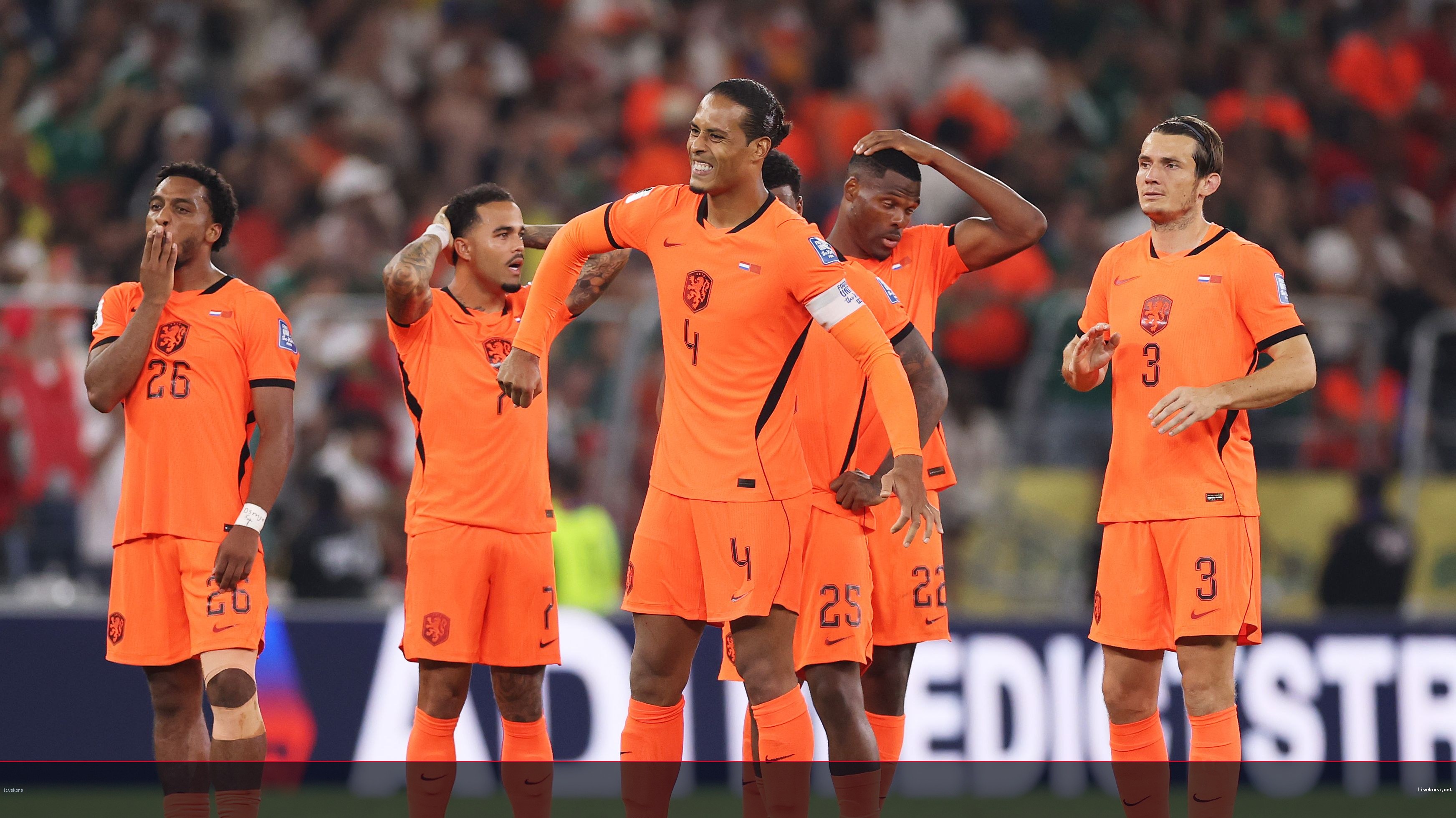 هولندا تخرج من المونديال وتحطم رقمًا قياسيًا أمام المغرب