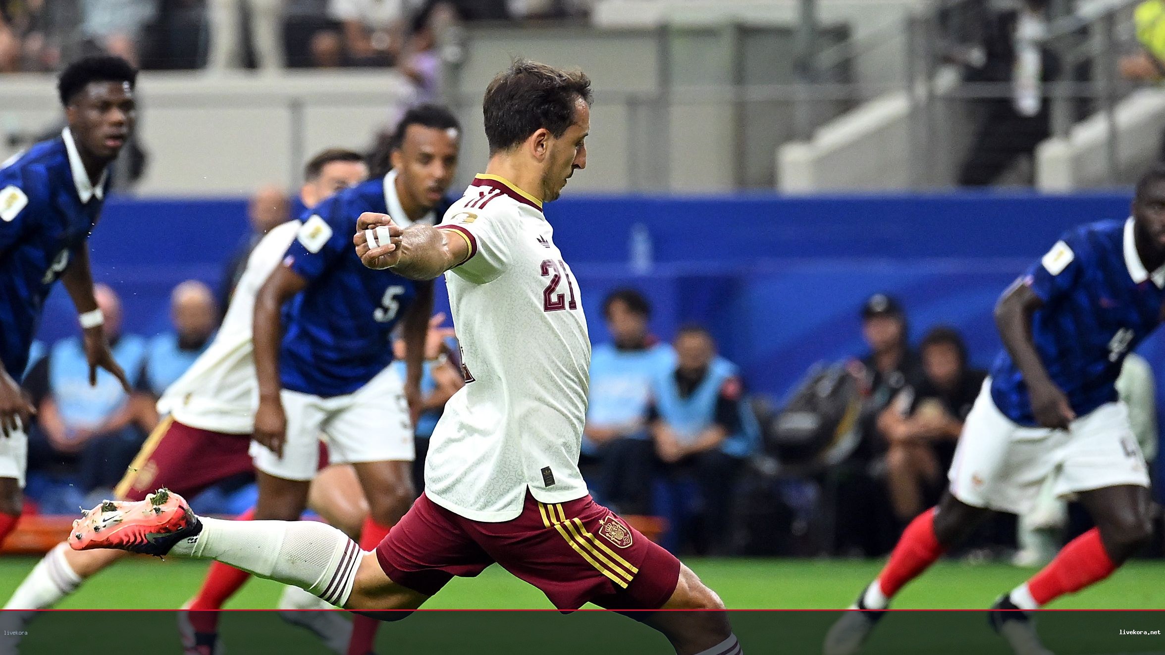 أويارزابال يورط فرنسا في إحصائية سوداء أمام إسبانيا