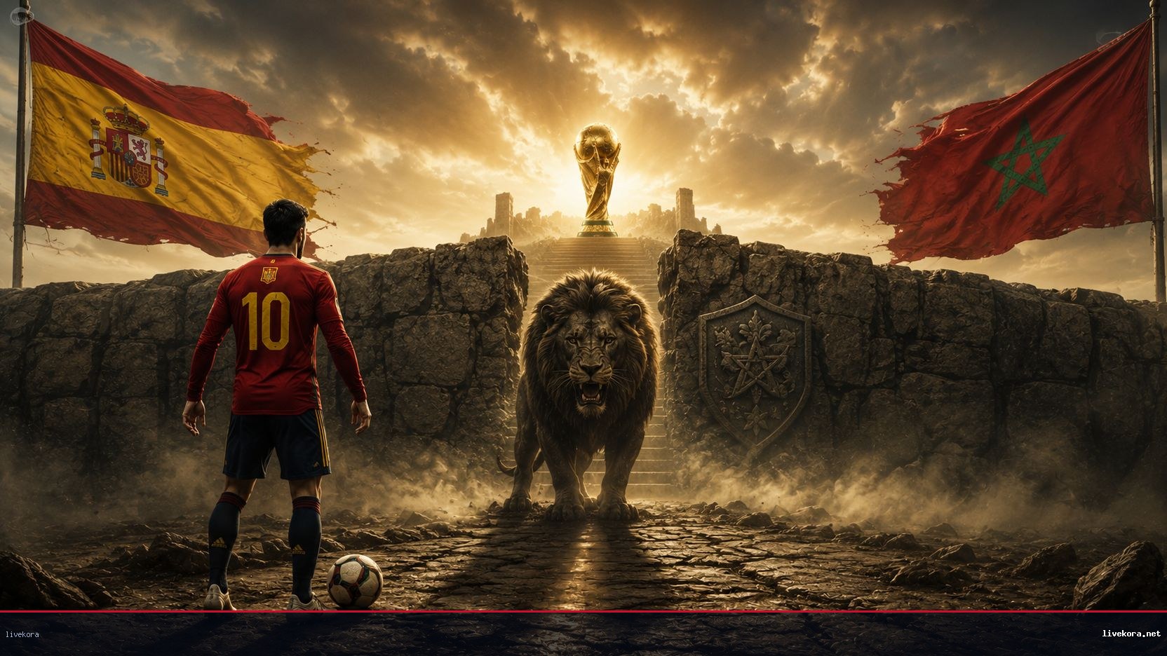 إسبانيا تواجه المغرب ولعنة مونديال 2030