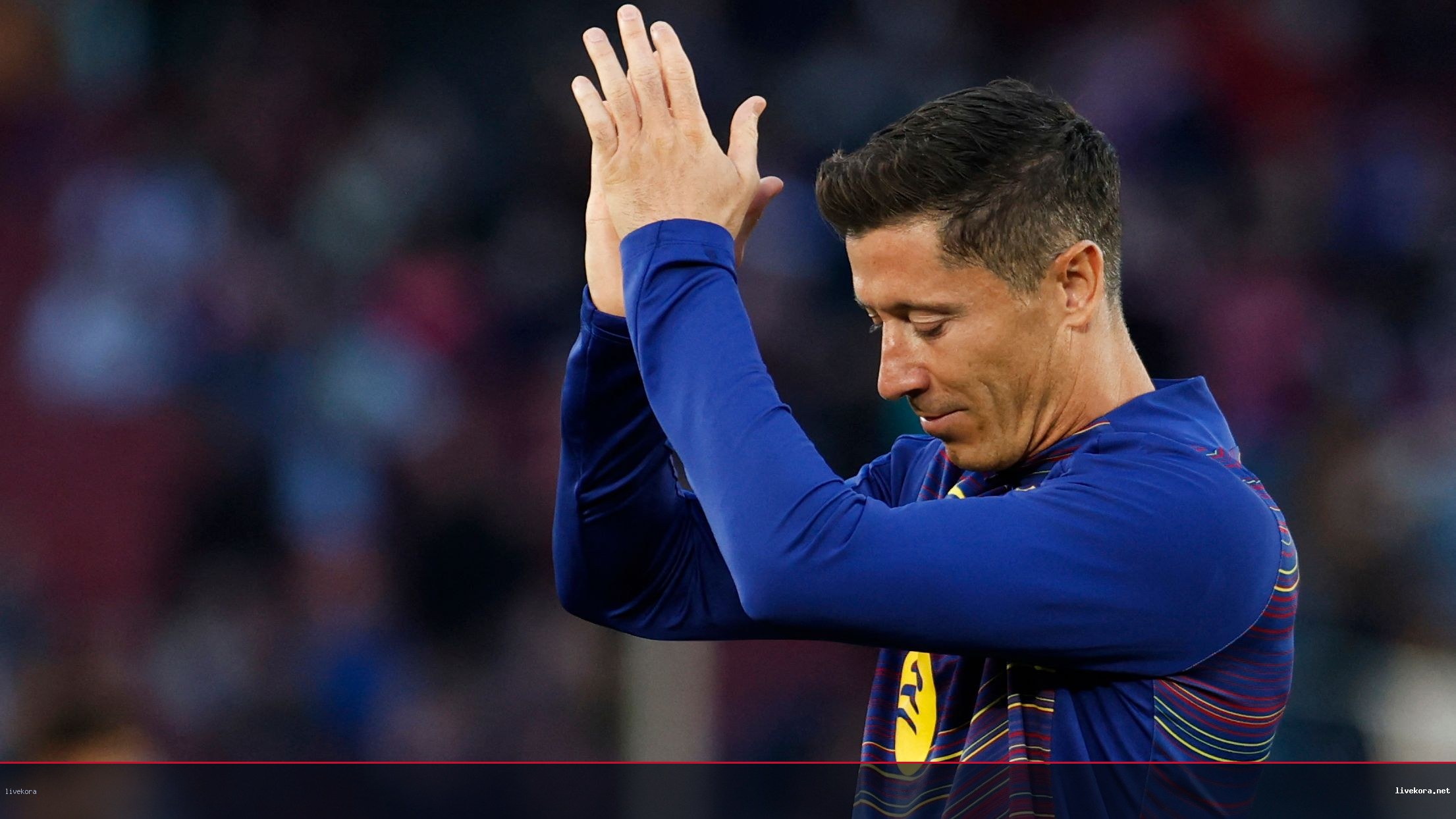 ليفاندوفسكي يقترب من أمريكا بعد وداع برشلونة