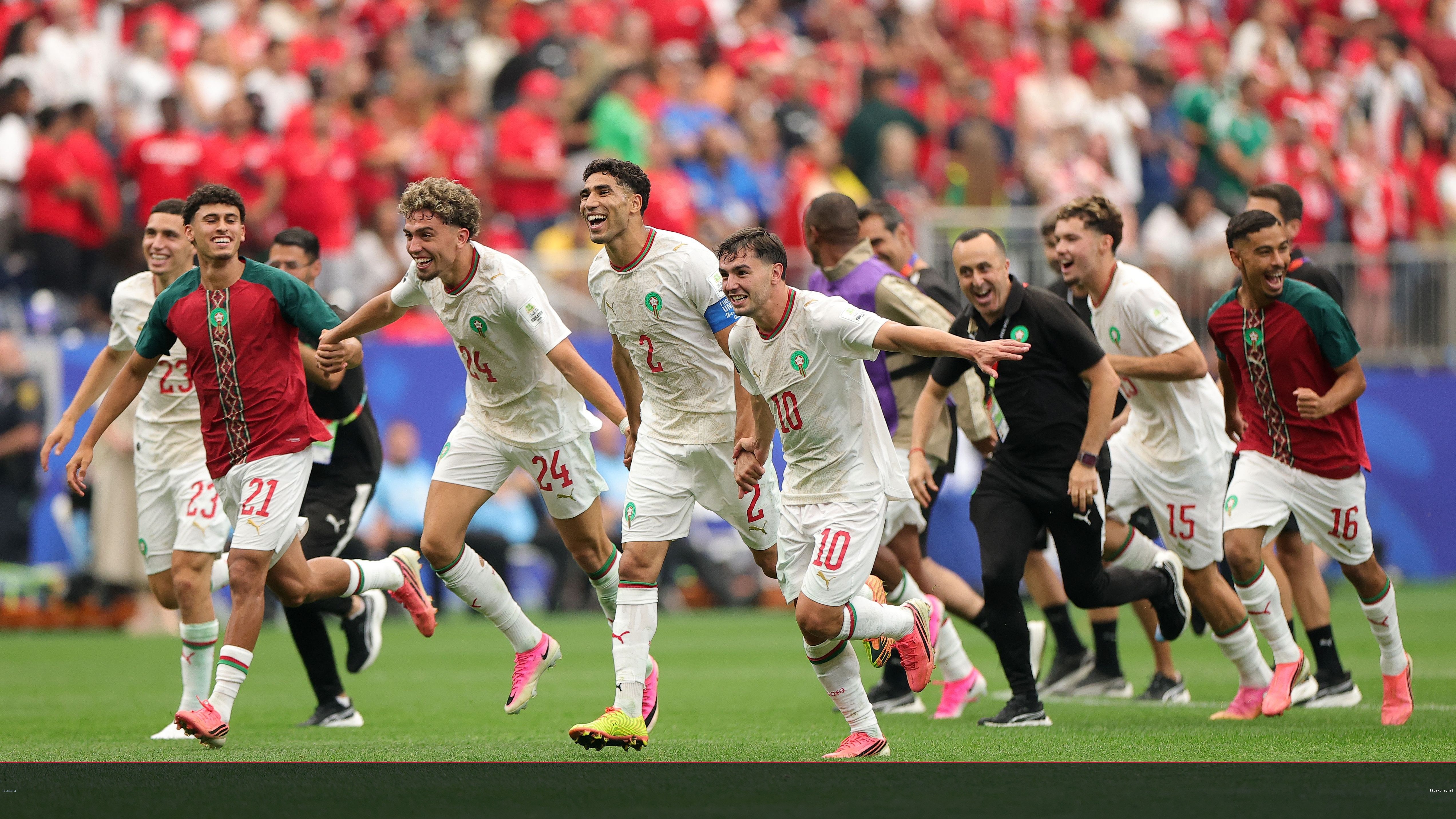 المغرب يصنع التاريخ ويدشن المئوية العربية في المونديال