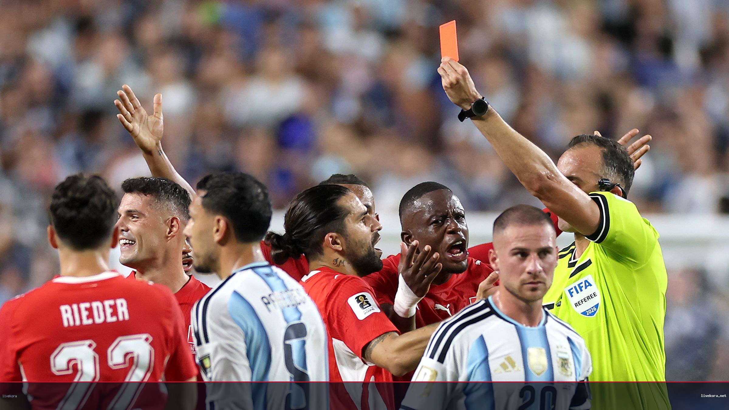 فيفا تؤكد صحة طرد إيمبولو وتوضح جدل بيان الفيفاب