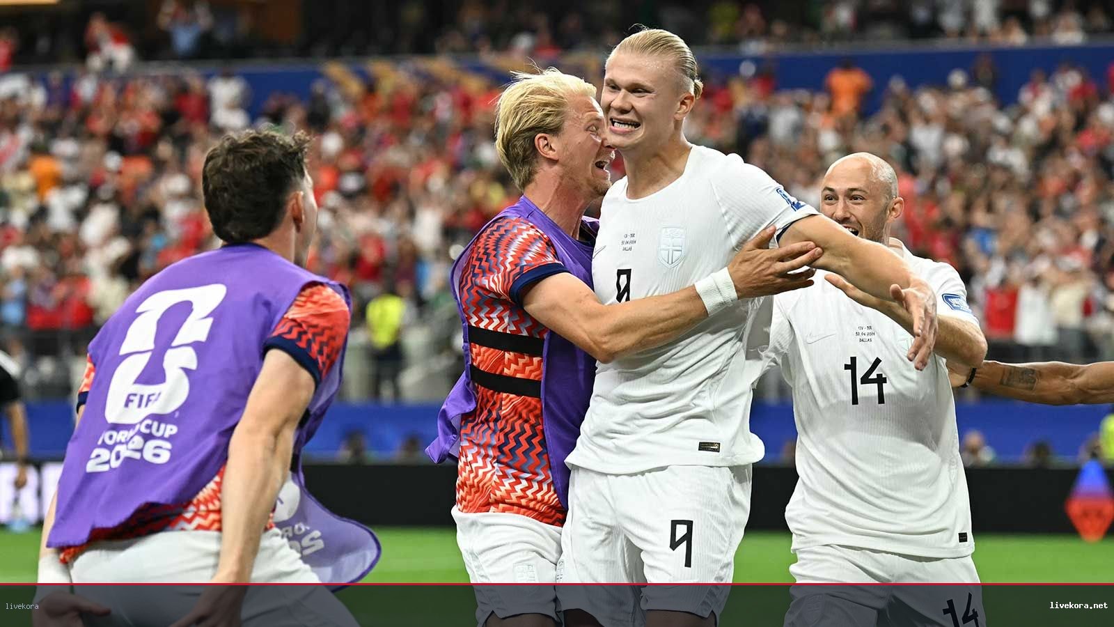 هالاند يطيح بالبرازيل ويقود الصراع على الحذاء الذهبي