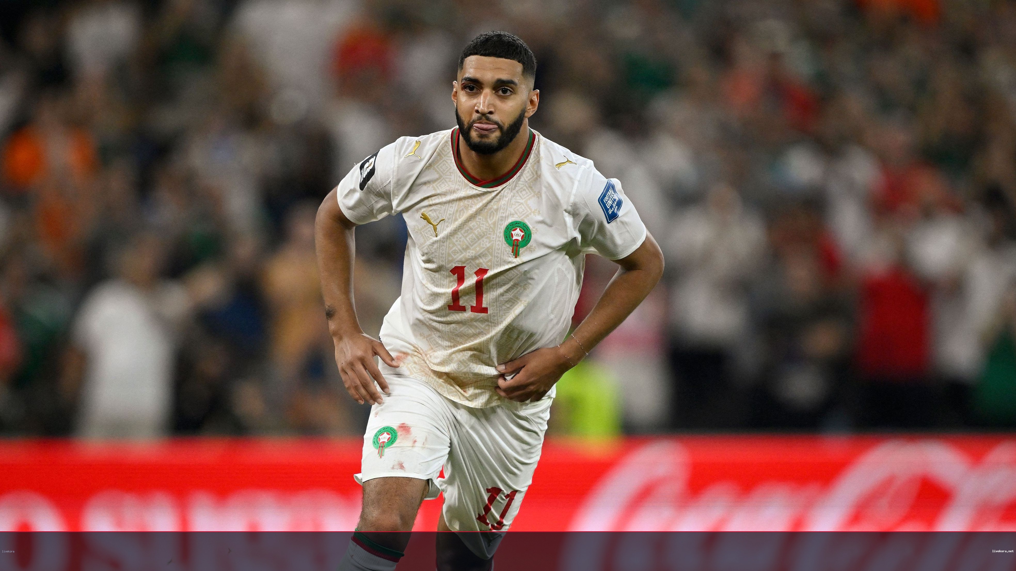 تكريم صيباري في معسكر المنتخب بعد انتقاله لبايرن ميونخ