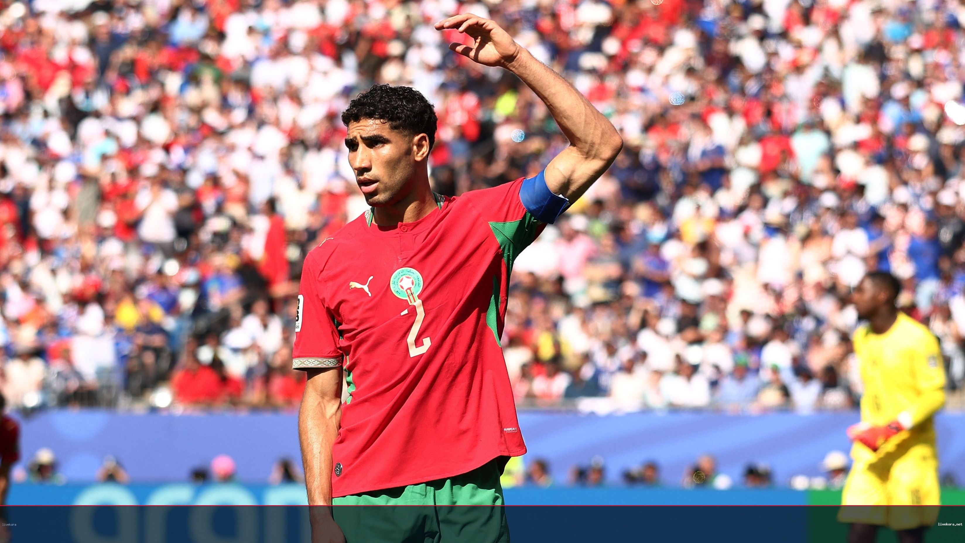 حكيمي يبعث برسالة صمود بعد خروج المغرب من المونديال